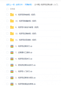 2020最赚钱项目资料 视频号运营资料-牛课资源网