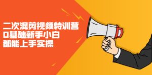 二次混剪视频特训营,0基础新手小白都能上手实操,两天开干-牛课资源网