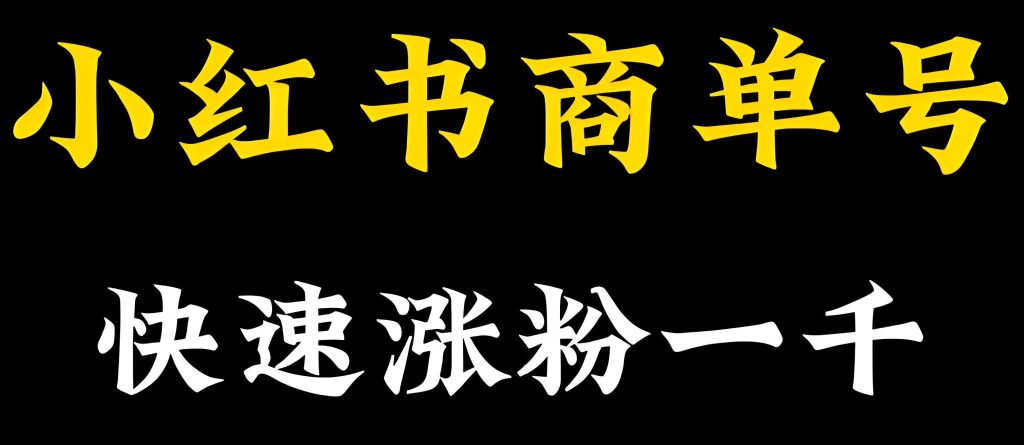 图片[3]-2025小红书新红利：商单号野路子实操，新手必学日引50+精准粉，牛课资源网搜集