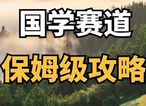 国学赛道如何做?每周变现2w+,适合新人的国学项目,保姆式教学-牛课资源网
