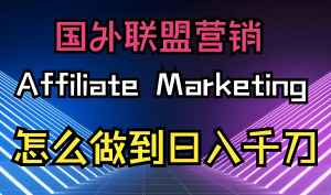 2025海外暴利项目！国外Lead联盟躺赚攻略，小白周结1780美金实录-牛课资源网