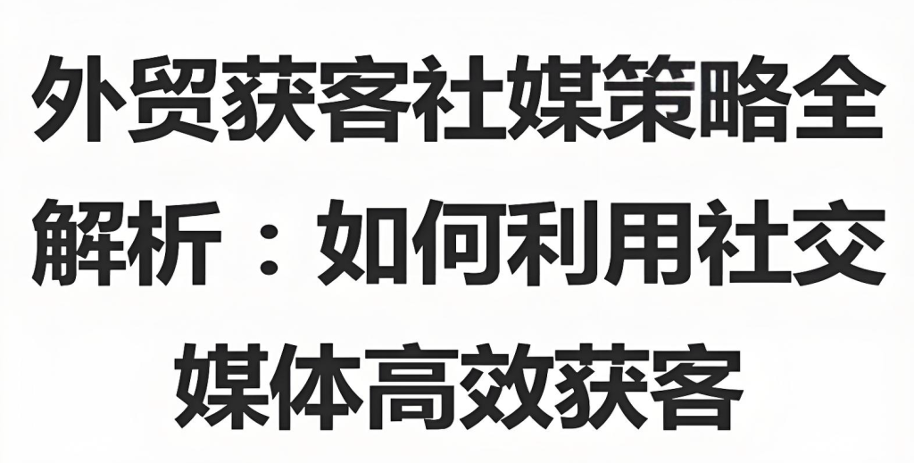 图片[2]-​​外贸社媒获客实战指南（2025版）：从平台矩阵搭建到AI获客技巧，系统掌握LinkedIn/Facebook/TikTok引流​，牛课资源网搜集