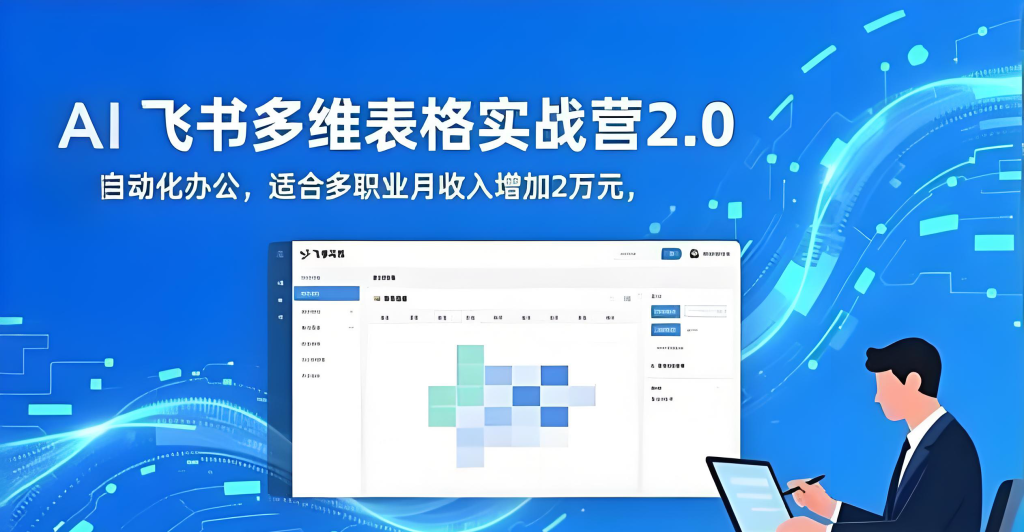 图片[3]-智能多维表格实战教程（2025版）：AI赋能飞书多维表，从零掌握数据关联、视图搭建与自动化流程，实现工作效率倍增，牛课资源网搜集
