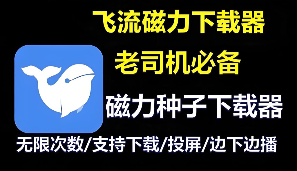 图片[1]-飞流下载器实战教程（2025版）：纯净无广告的磁力下载利器，支持边下边播与冷门资源加速，牛课资源网搜集